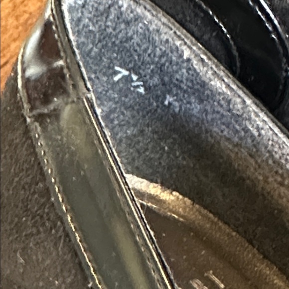 Stuart Weitzman | Black Suede Heeled Slip On Ankle Bootie, Size 7.5, NWOB - Picture 7 of 7